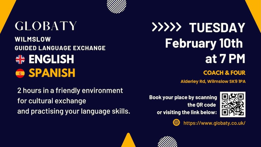 Manchester Guided English – Spanish Language Exchange